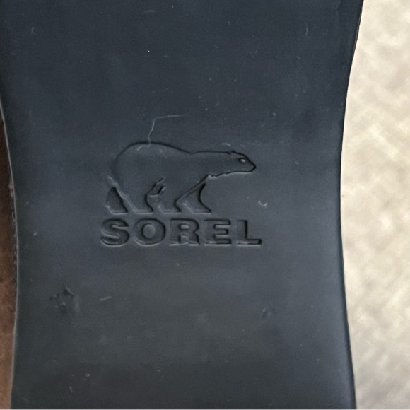 SOREL Blake Block-Heel Leather Chelsea Boots Brown Size 8.5 US - Picture 9 of 11